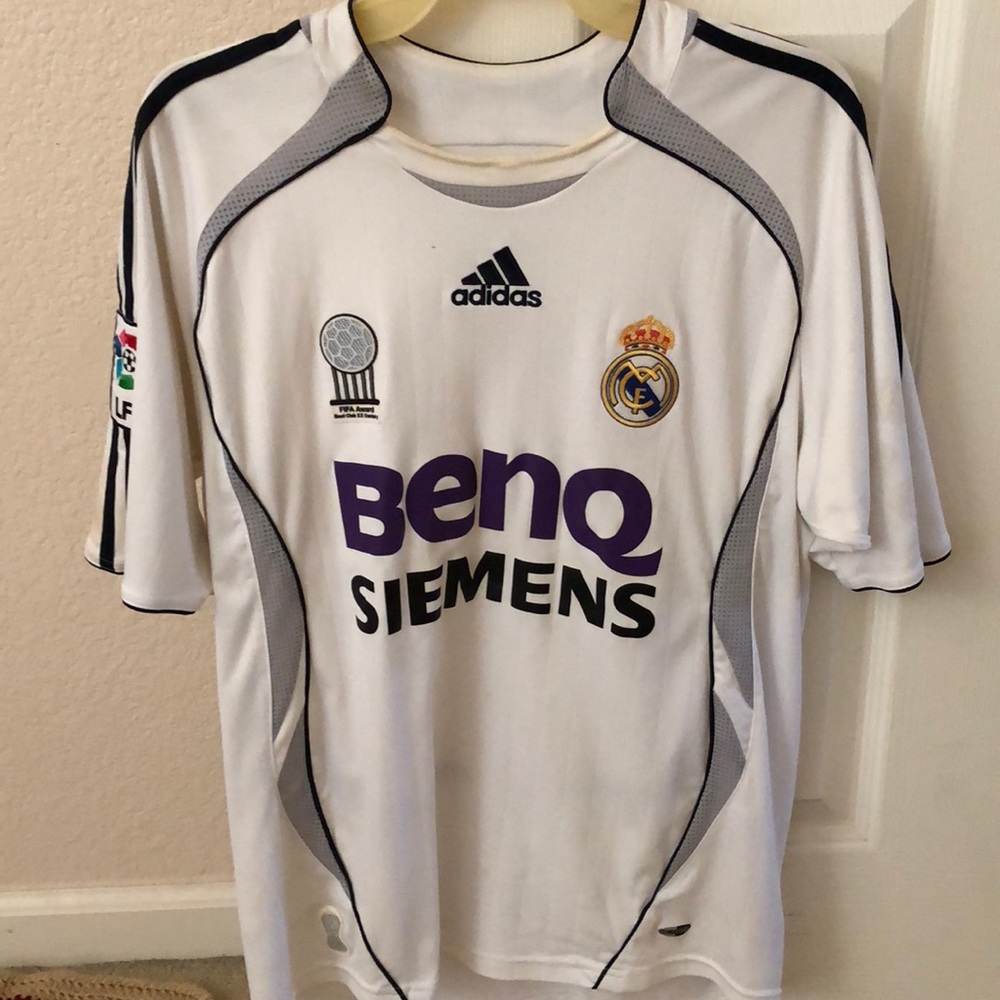 Real Madrid 2006-2007 Home Jersey YOUTH XTRA LARGE